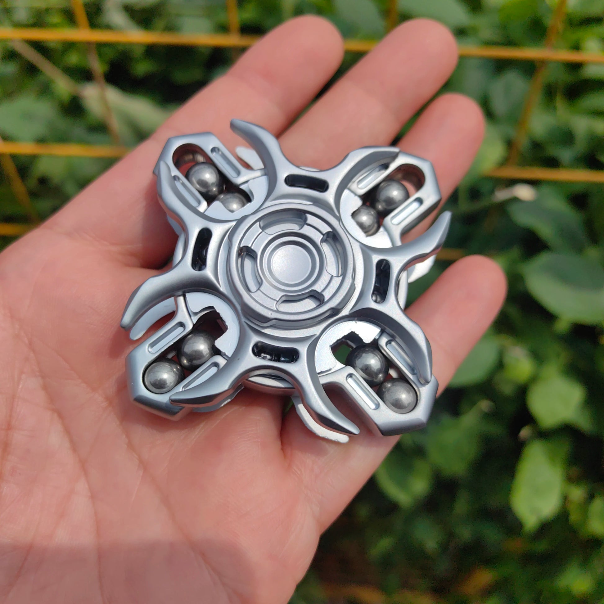 EDC Fidget Sliders, Tuning Fork Fingertip Gyroscope, Stress Relief Toys for Adults, Enhance Concentration and Relaxation, Long S