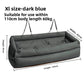 Memory Foam Pet Sofa Bed | close up material texture