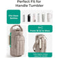 Portable Insulated Water Bottle Crossbody Bag