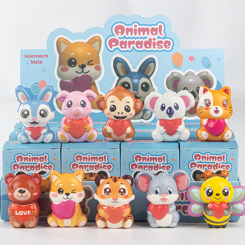 Slow Rebound Animal PU Squeeze Toy for Playtime, Gifting, a Cozy Family Moment with Playful Comfort, Easy Enjoyment, and F...