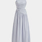 Shoulder Design Waist-Exposing Dress