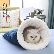 Cozy Plush Cat Sleeping Bag