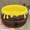Brown Honey Jar Water Bowl