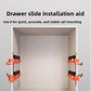 Adjustable Drawer Rail Installation Tool