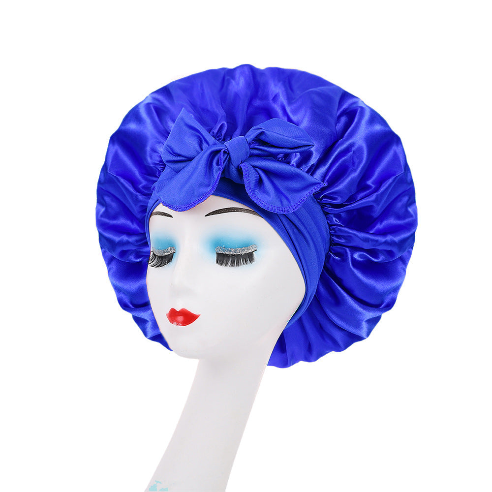 Satin Elastic Nightcap | travel friendly carry scenario