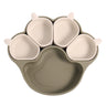 Army green dinner plate  4 small plates