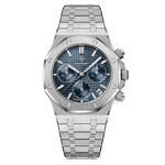 Quartz watch detail highlighting the dial color and matching case ring