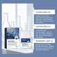 White 80 ml scalp serum bottle with a pronged comb applicator tip