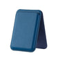 Card holder folded flat sitting slim against the phone back