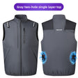 Gray M86 2-Hole AC Vest