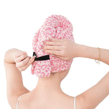 Towel hair wrap
