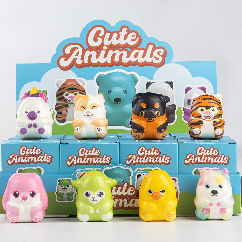 Slow Rebound Animal PU Squeeze Toy for Playtime, Gifting, a Cozy Family Moment with Playful Comfort, Easy Enjoyment, and F...