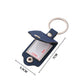 Customizable PU Leather Keychain with Metal Hook | modern interior styled scene