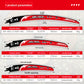 Spec panel for the arc saw blade listing model, total length, tooth spacing, sawtooth length and weight