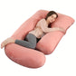 U-shaped maternity pillow | angled product hero shot