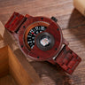 Mahogany compass