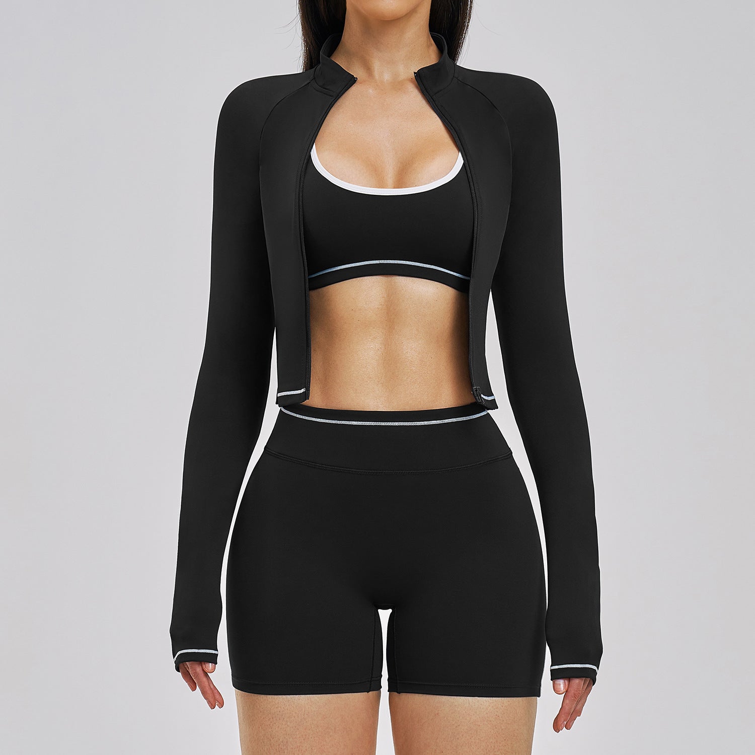 Sports and fitness apparel | detail of finish and build