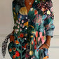 Long Sleeve Floral Print Shirt