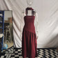 Dress in motion with the hem catching air during a quick turn