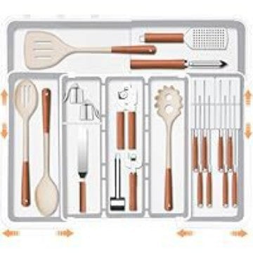 Kitchen Tableware Compartment Storage Box