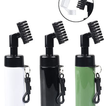 Golf Club Cleaning Spray Brush with Bag Clip