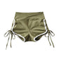 High waist shorts styled for everyday warm-weather wear