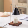 Dimmer / EU Plug / Rosewood Black D16xH33cm