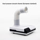 Specification panel of the 60 W desktop dust collector with 52.45 CFM airflow