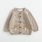 Baby Cotton Romper Detachable Hood | third angle reference