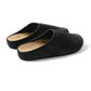 Casual Round Toe Slip On Slippers | angled lifestyle styling shot