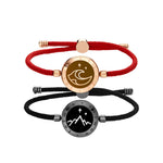 Totwoo smart interactive bracelet front view showing slim wrist band