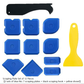 Metal Head 3-in-1 Glue Scraper Caulking Tool Kit