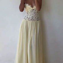 Elegant Lace Patchwork Dress