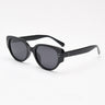 Bright Black Gray Lens