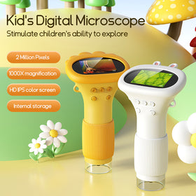 Portable Handheld Digital Microscope for Kids