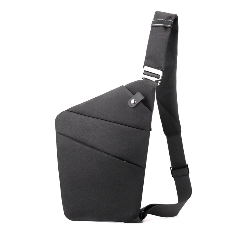 Oxford Chest Crossbody Bag | lifestyle layered styling