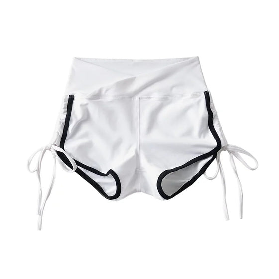 Trim High Waist Shorts