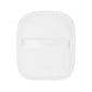 Soft plush reusable makeup remover pad with a satin back strap, single color option