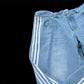 Striped Jeans | angled lifestyle styling shot