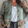 Sage Rose Floral / 3XL | US 18 / EU 48
