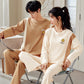 Autumn Couple Pajamas Cartoon Cute Pajamas