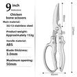 Silver PH333 Bone Shears OPP Bag