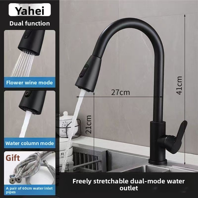Maker panel with cotes of 41 cm height, 27 cm reach and 21 cm clearance, and a gift inlet pipe note