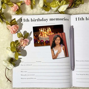 Birthday commemorative album diary notebook journal