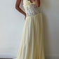 Elegant Lace Patchwork Dress