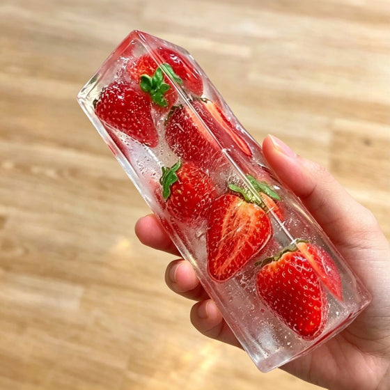Handmade Fruit Ice Cube Squishy Sensory Toy