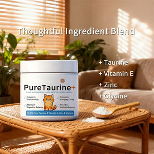 Taurine for Cats Taurine Powder | side profile detail