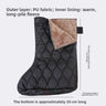 Black Short Waterproof PU+Fleece