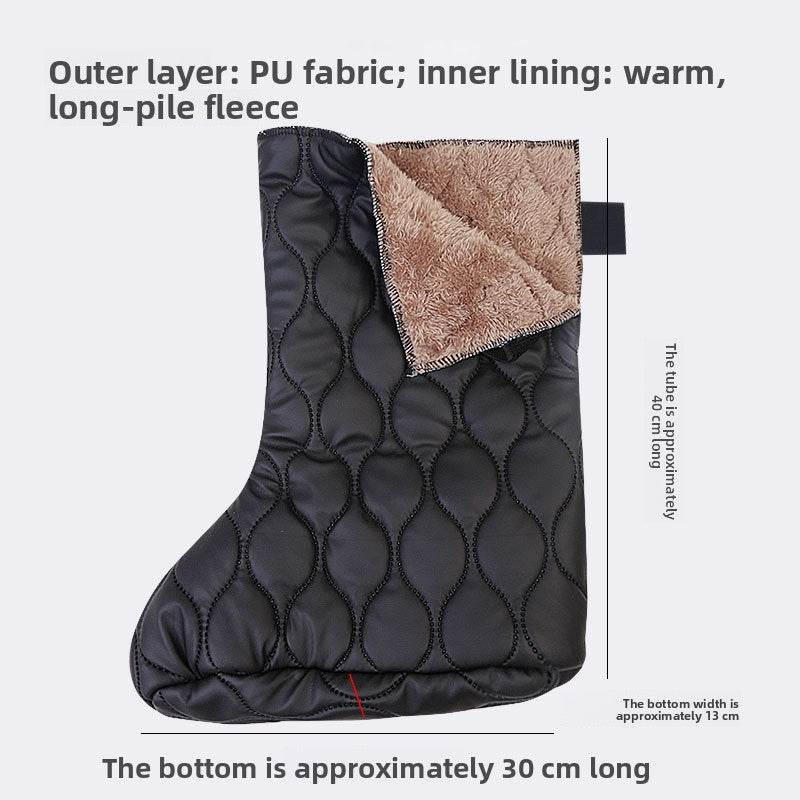 Cold-proof leg socks