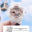 Icy Transparent White Small Dial